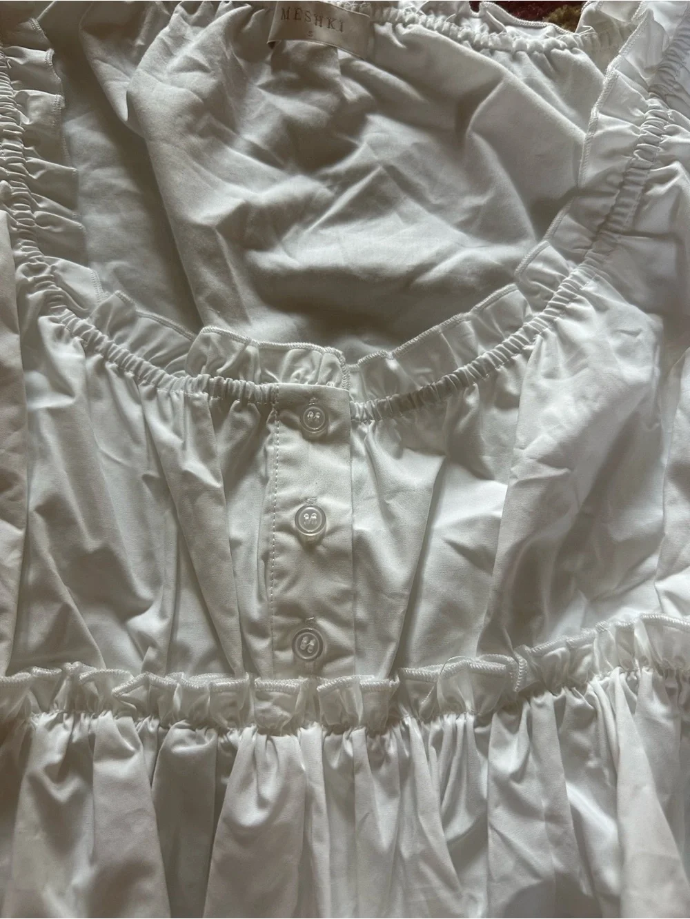 Meshki square neckline